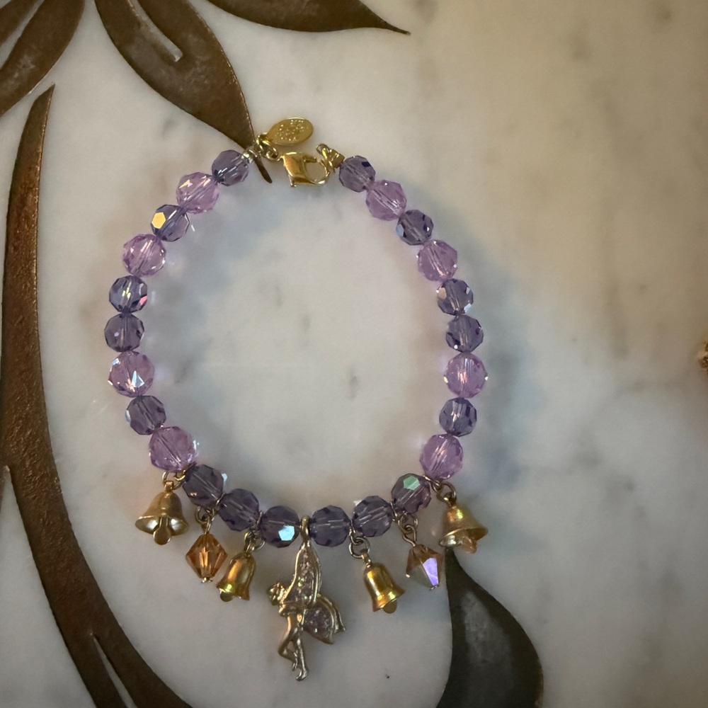 Kirks Folly Lavender Charm Bracelet - Picture 2 of 3